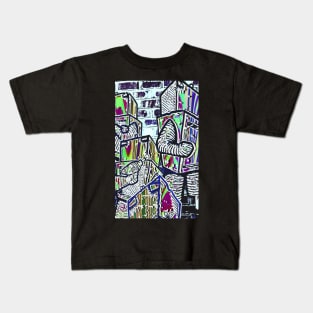 Punk Robots 3 Kids T-Shirt